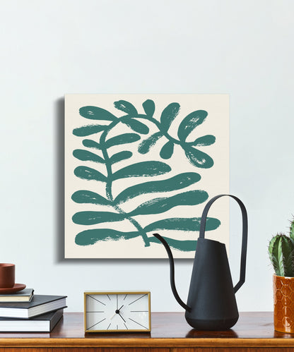 Premium Poster of Abstract Botanical Design Floral Wall Art Canvas Wraps