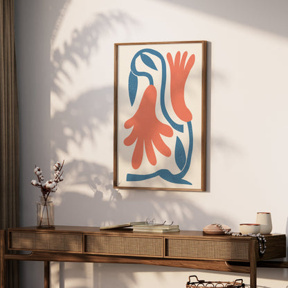 Premium Poster of Abstract Botanical Minimalist Art Print Posters