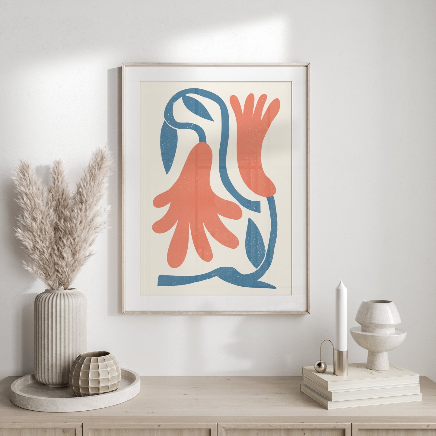 Premium Poster of Abstract Botanical Minimalist Art Print Posters