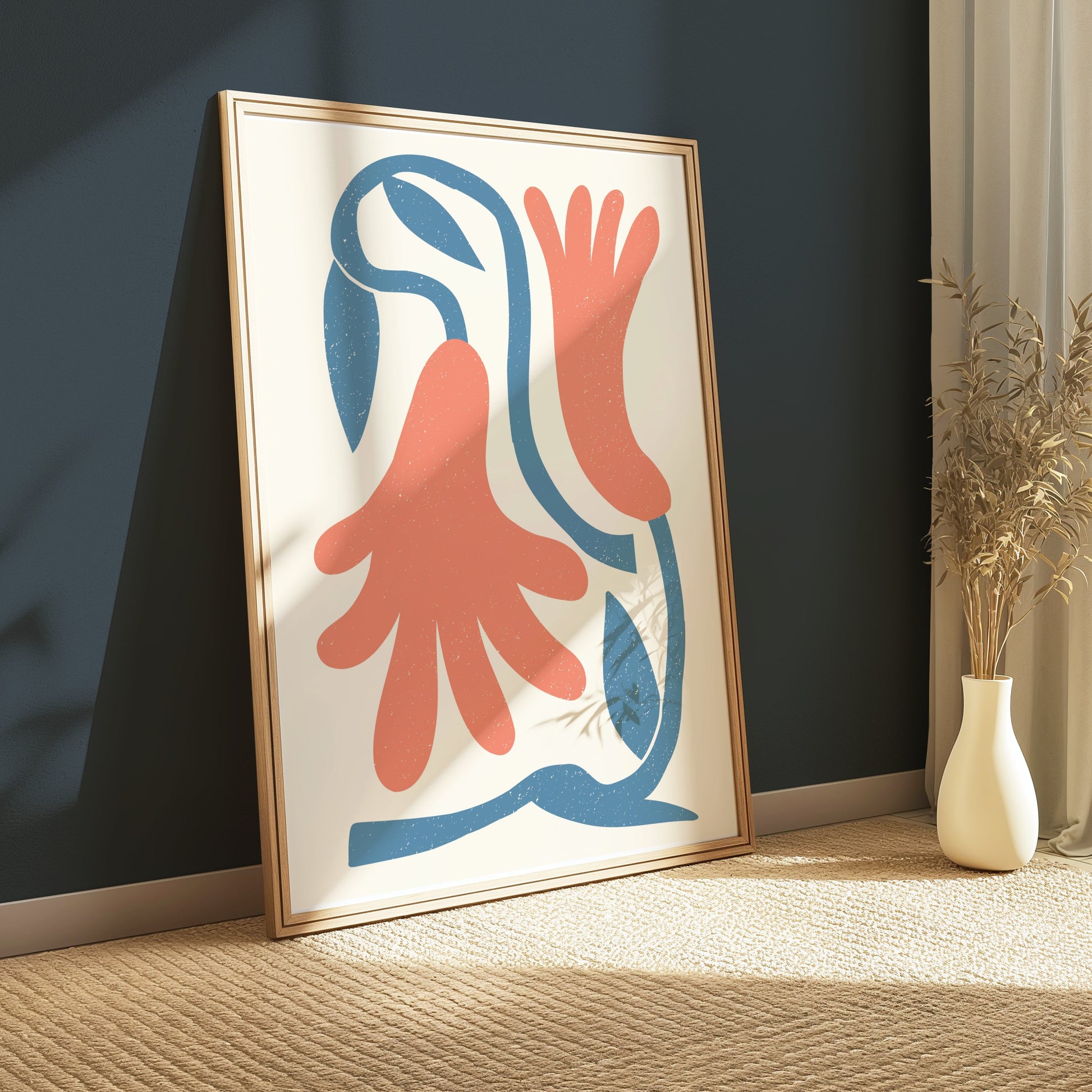 Premium Poster of Abstract Botanical Minimalist Art Print Posters