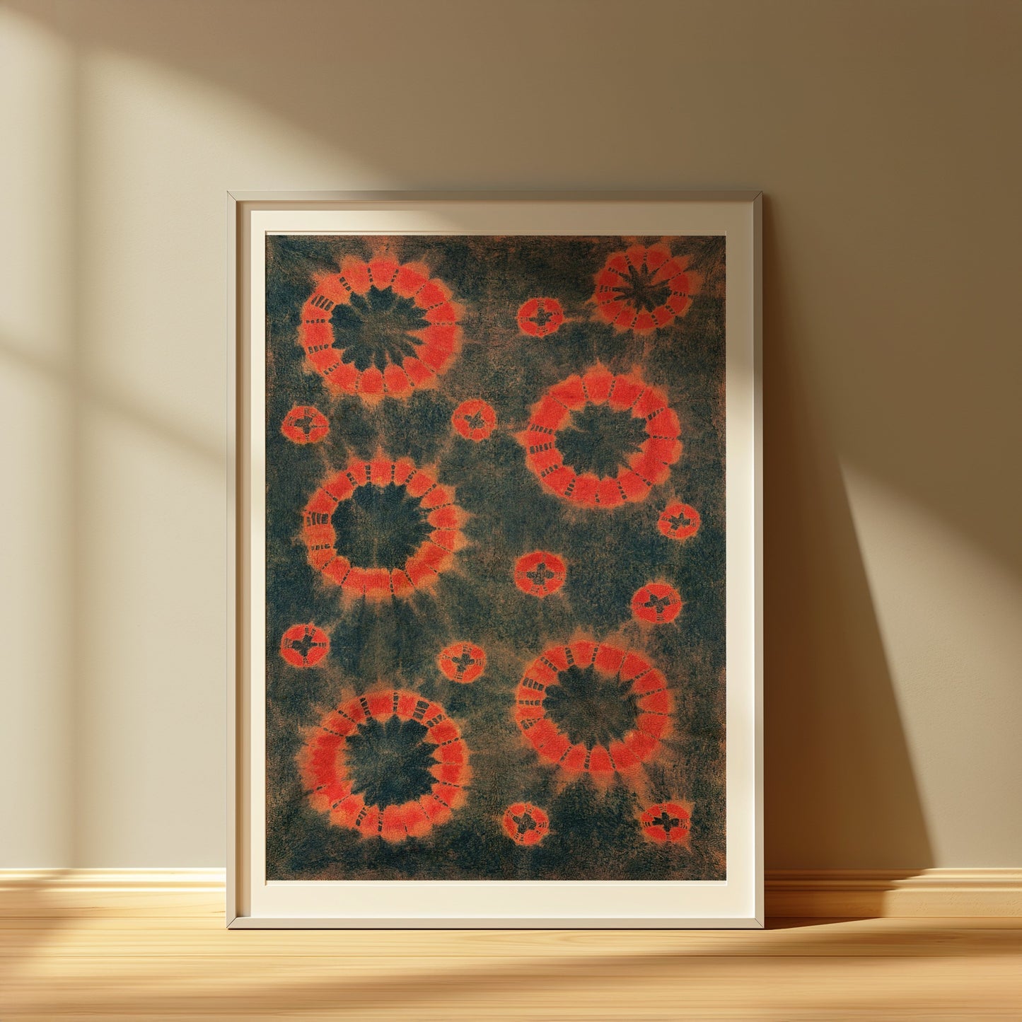 Premium Poster of Abstract Circular Tie Dye Art Print Posters