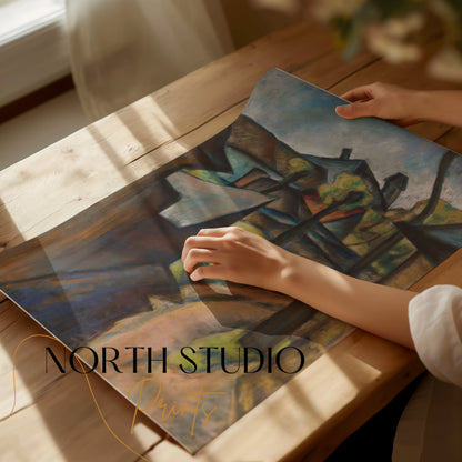 Premium Poster of Abstract Cultural Landscape Artwork Posters