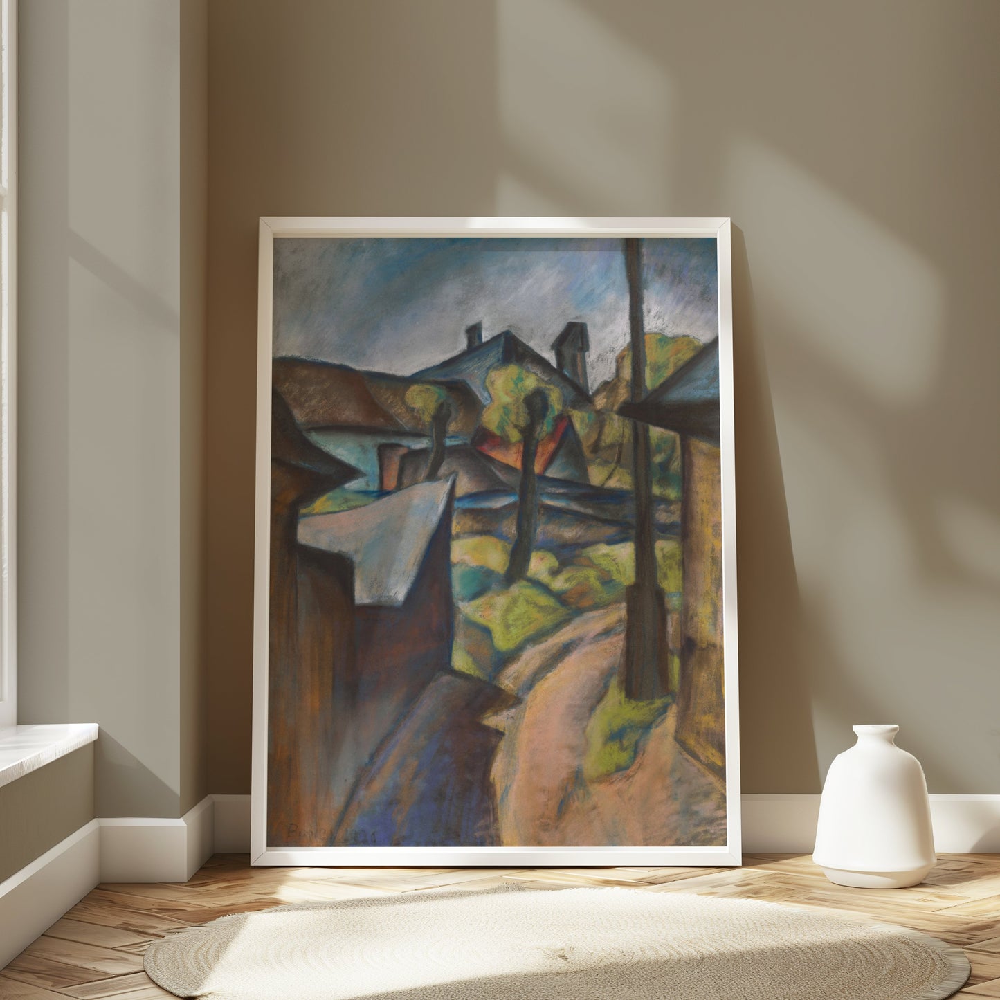 Premium Poster of Abstract Cultural Landscape Artwork Posters