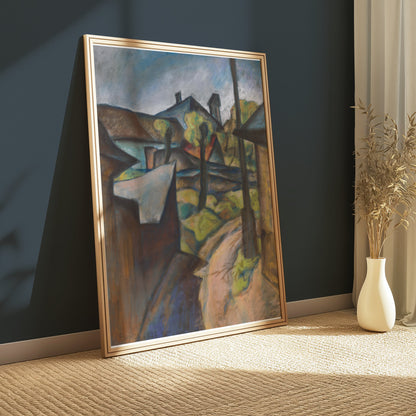 Premium Poster of Abstract Cultural Landscape Artwork Posters