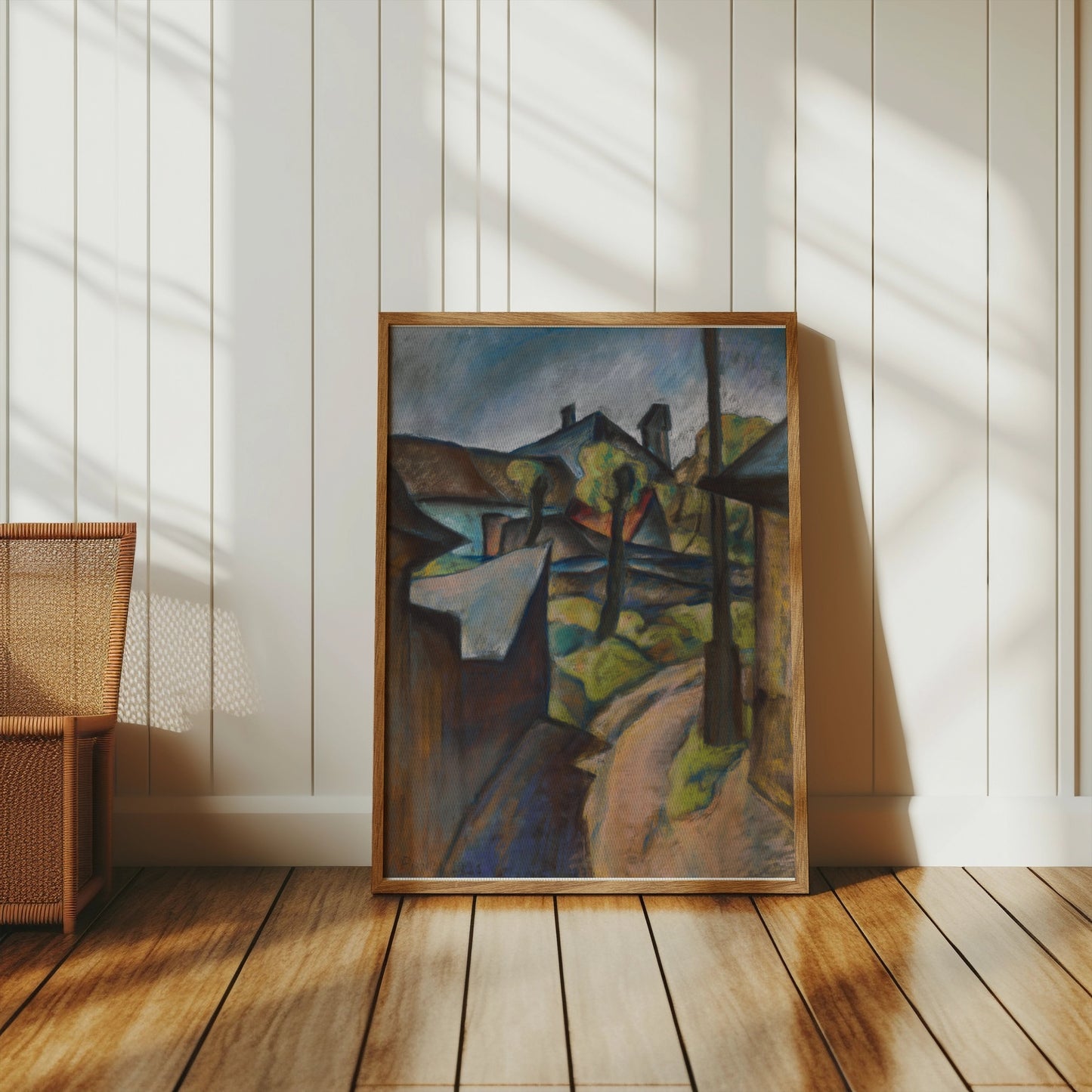 Premium Poster of Abstract Cultural Landscape Artwork Posters