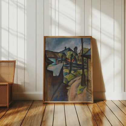 Premium Poster of Abstract Cultural Landscape Artwork Posters