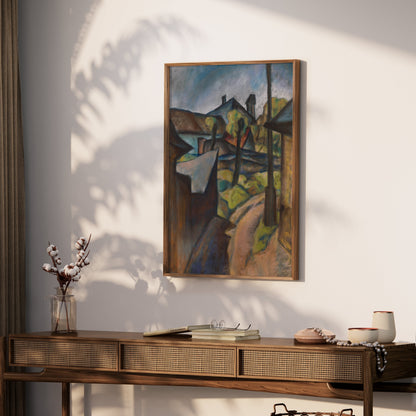 Premium Poster of Abstract Cultural Landscape Artwork Posters