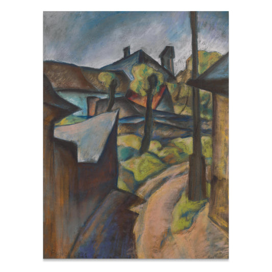 Premium Poster of Abstract Cultural Landscape Artwork Posters