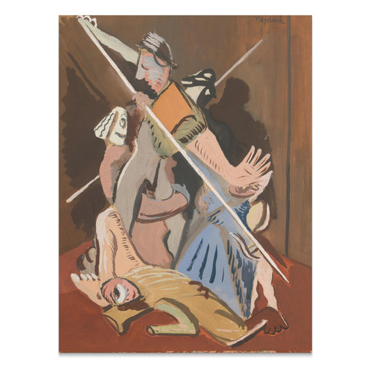 Premium Poster of Abstract Expressionist Art Colorful Canvas Posters