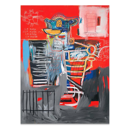 Premium Poster of Abstract Expressionist Inspired Urban Graffiti Wall Art Posters