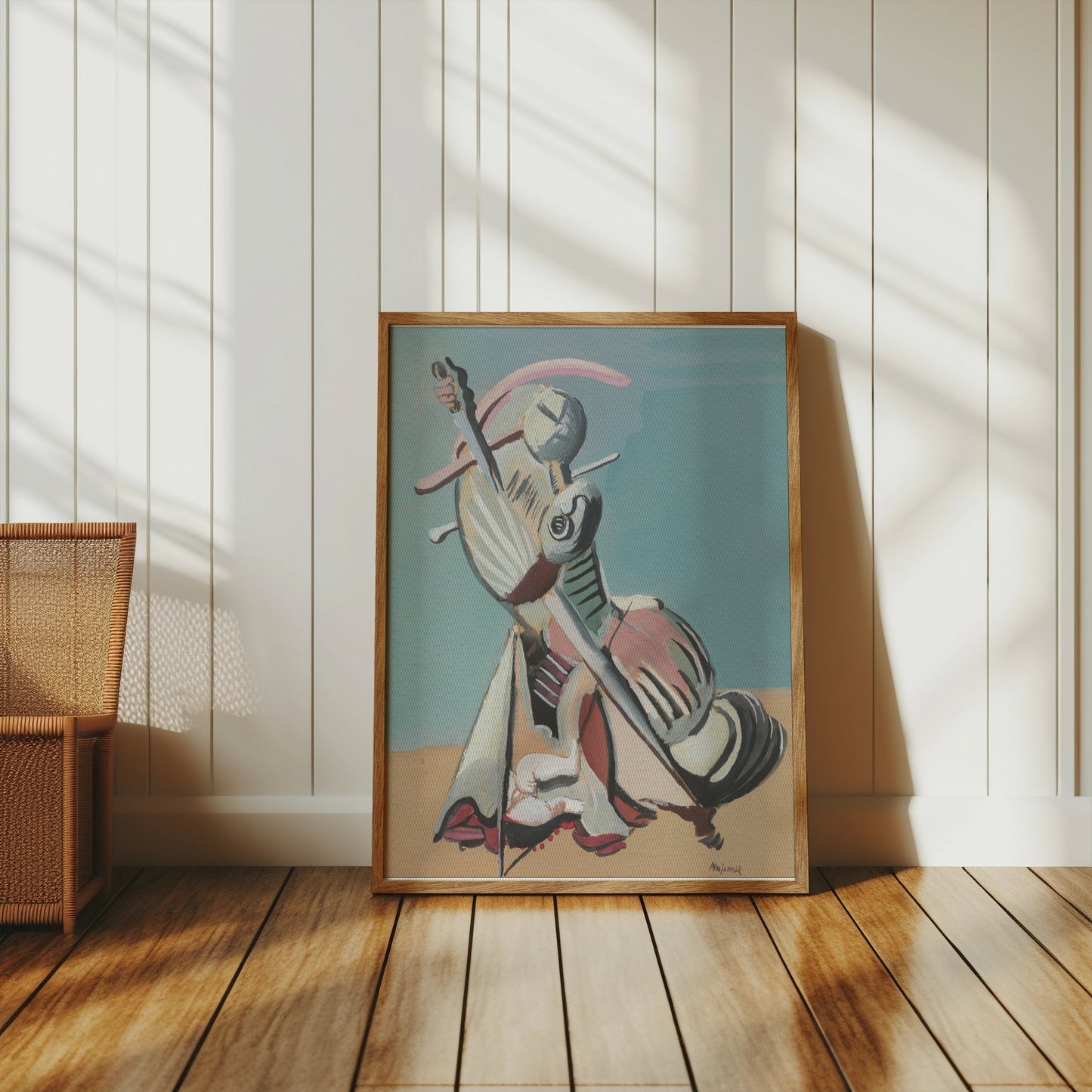 Premium Poster of Abstract Expressionist Style Musician Artwork Posters
