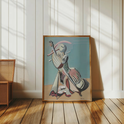 Premium Poster of Abstract Expressionist Style Musician Artwork Posters