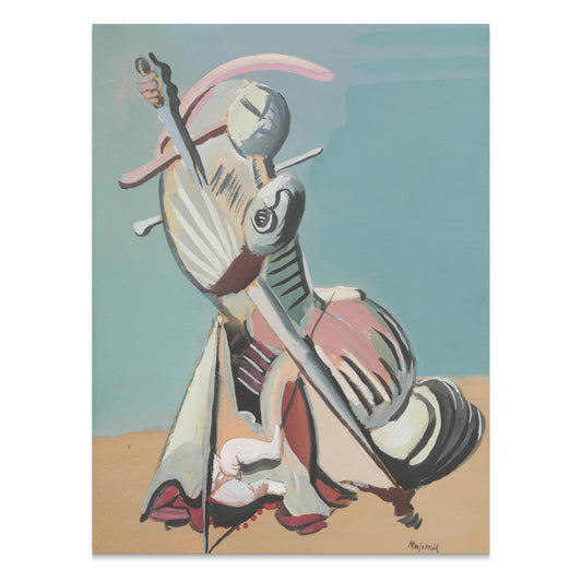 Premium Poster of Abstract Expressionist Style Musician Artwork Posters