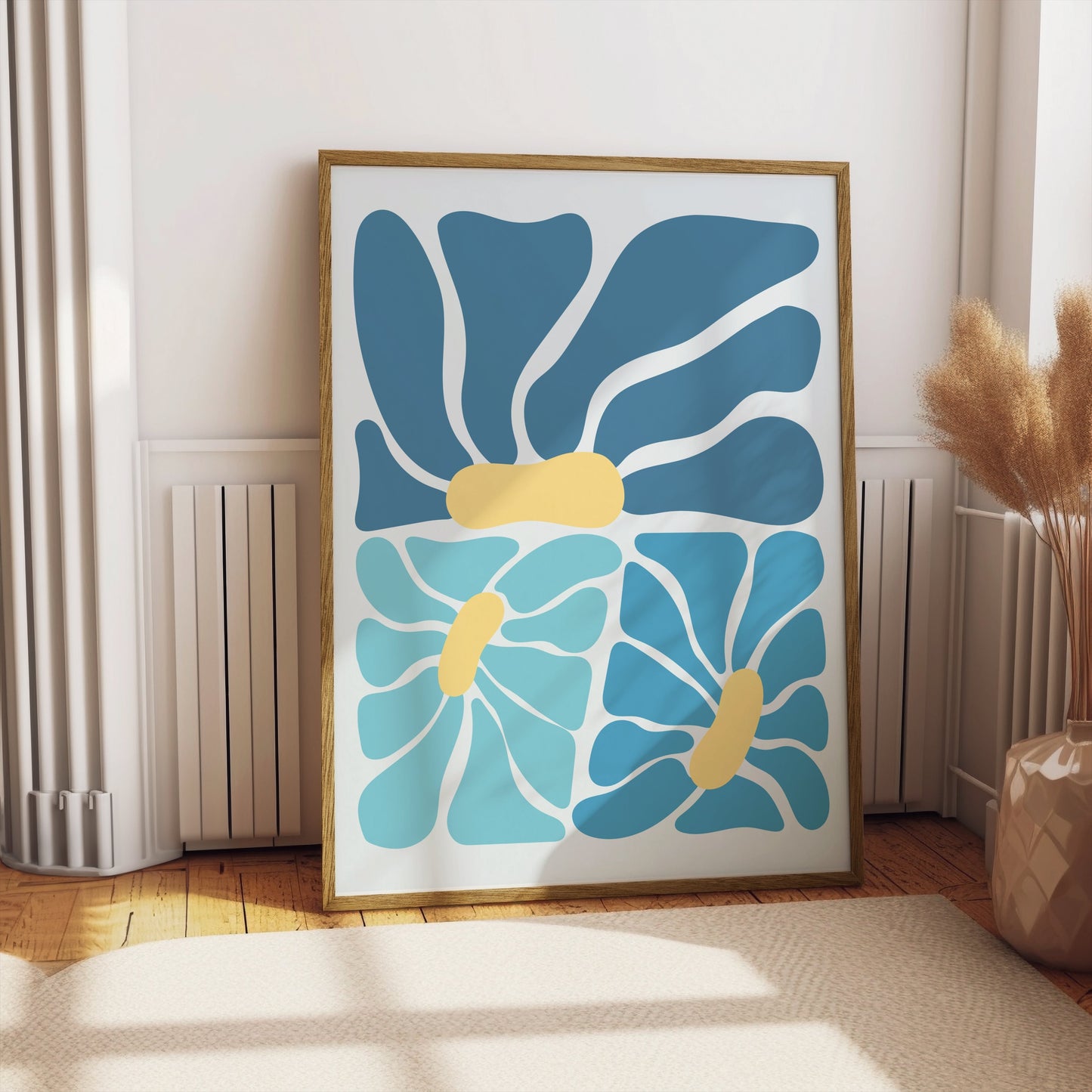 Premium Poster of Abstract Floral Art Design Aesthetic Modern Wall Posters