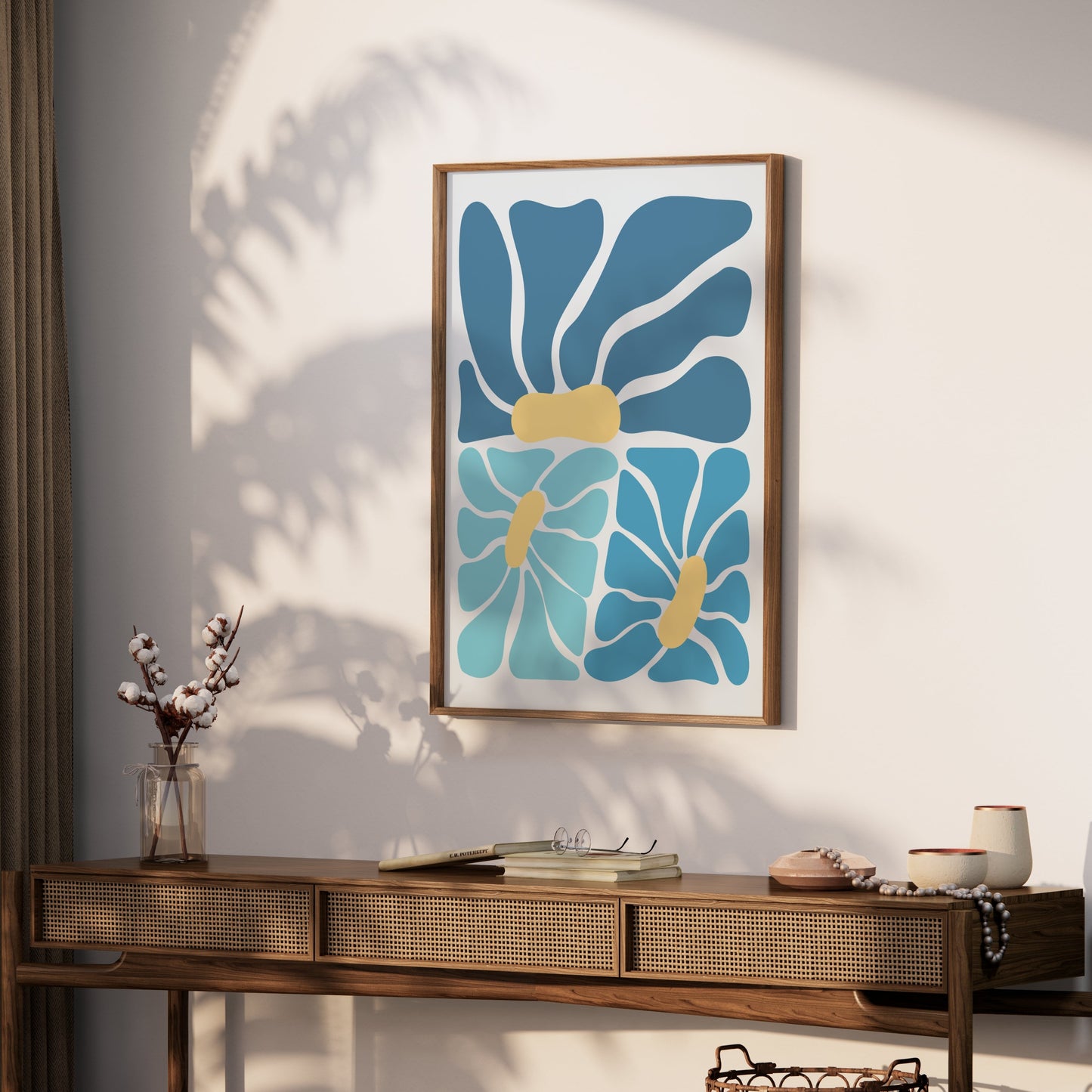 Premium Poster of Abstract Floral Art Design Aesthetic Modern Wall Posters