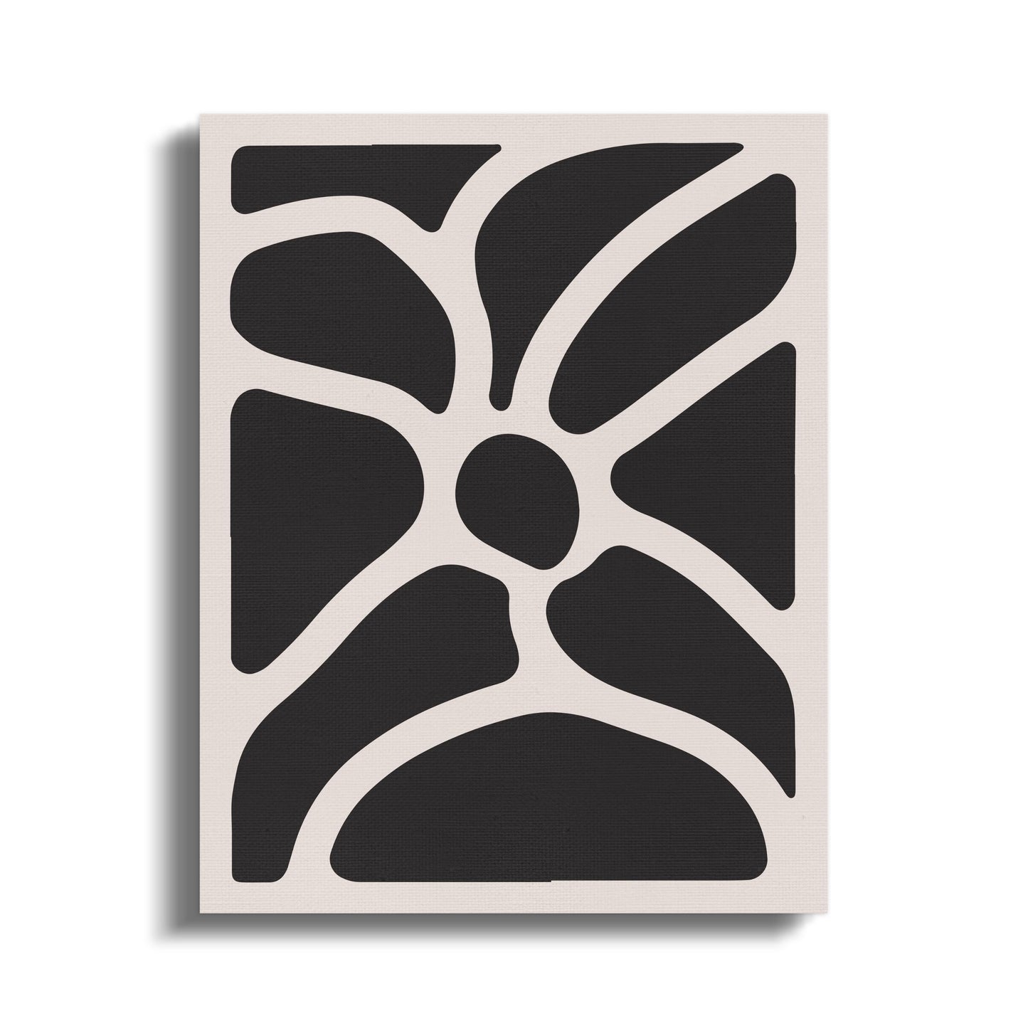 Premium Poster of Abstract Floral Wall Art Canvas Wraps