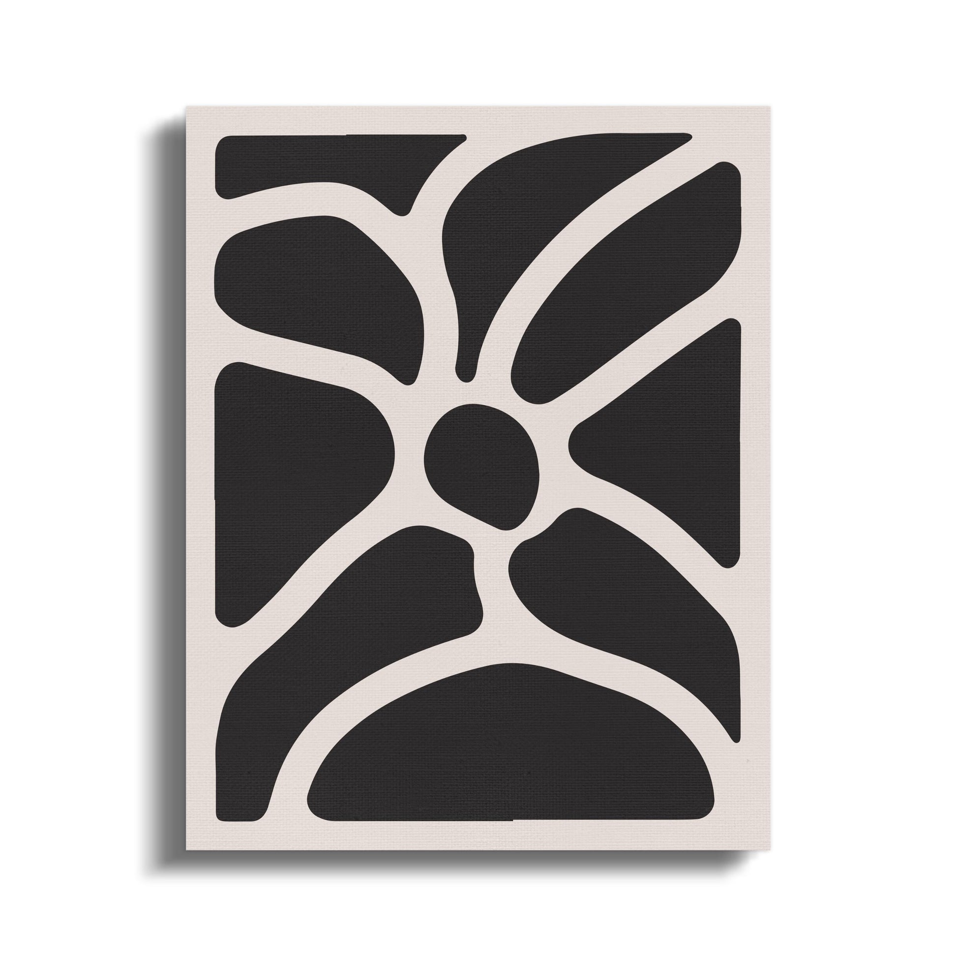 Premium Poster of Abstract Floral Wall Art Canvas Wraps