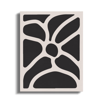 Premium Poster of Abstract Floral Wall Art Canvas Wraps