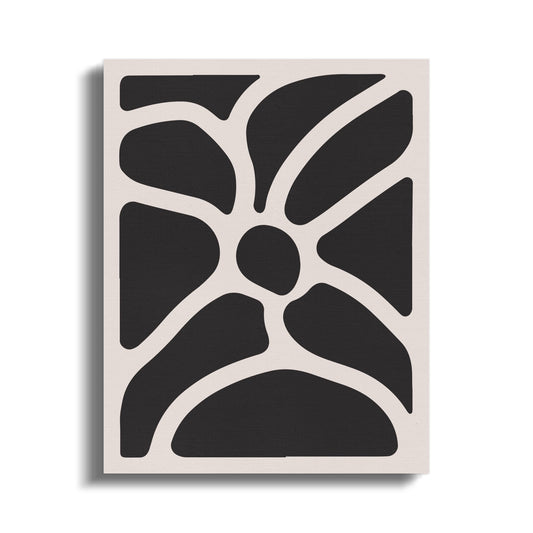 Premium Poster of Abstract Floral Wall Art Canvas Wraps