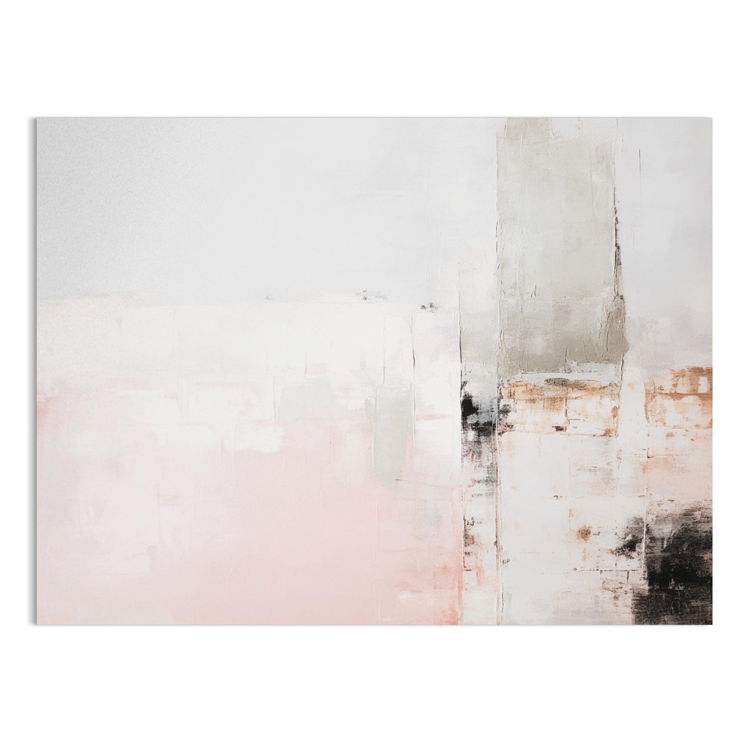 Premium Poster of Abstract Geometric Art in Pastel Tones for Modern Decor Posters