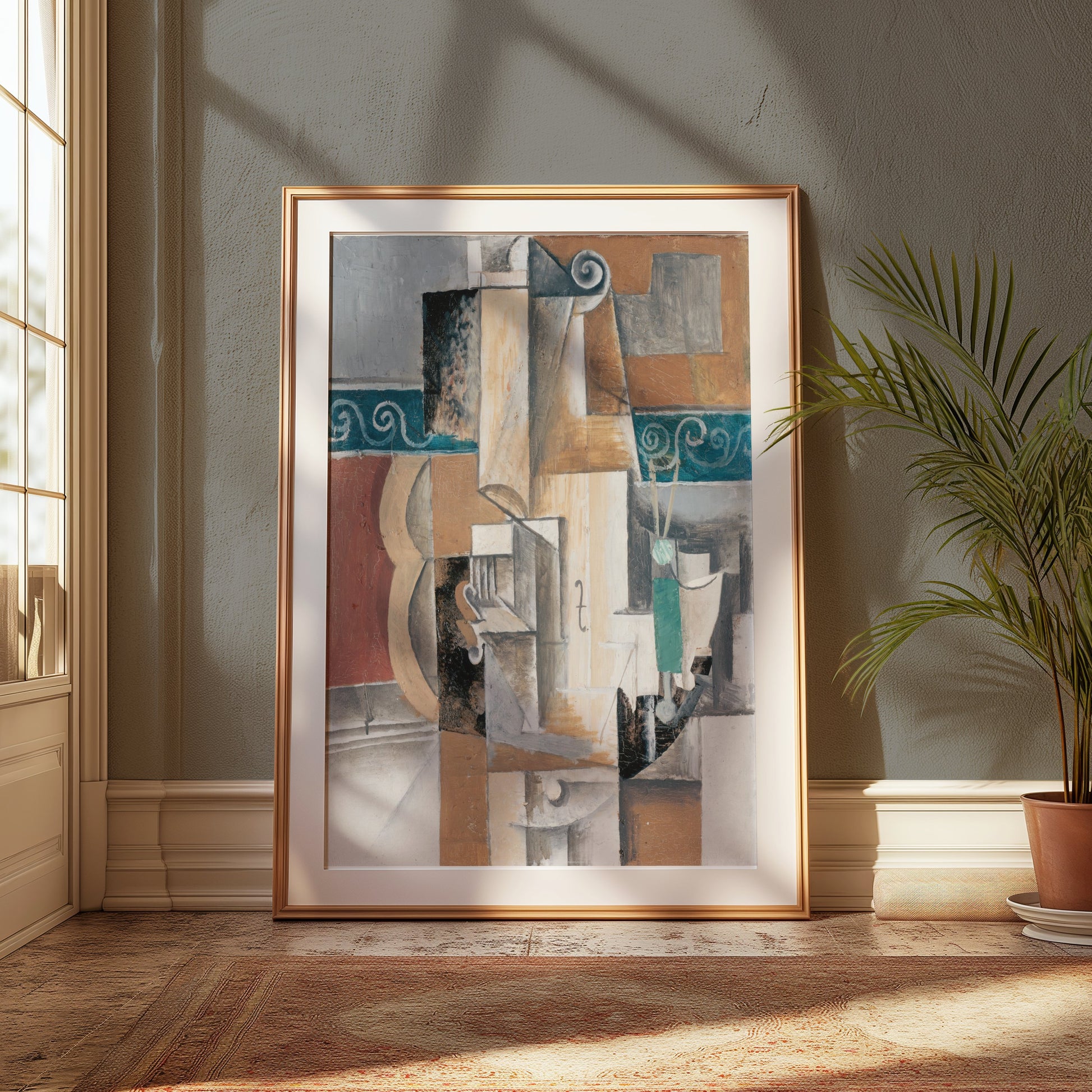 Premium Poster of Abstract Geometric Art with Unique Patterns Posters