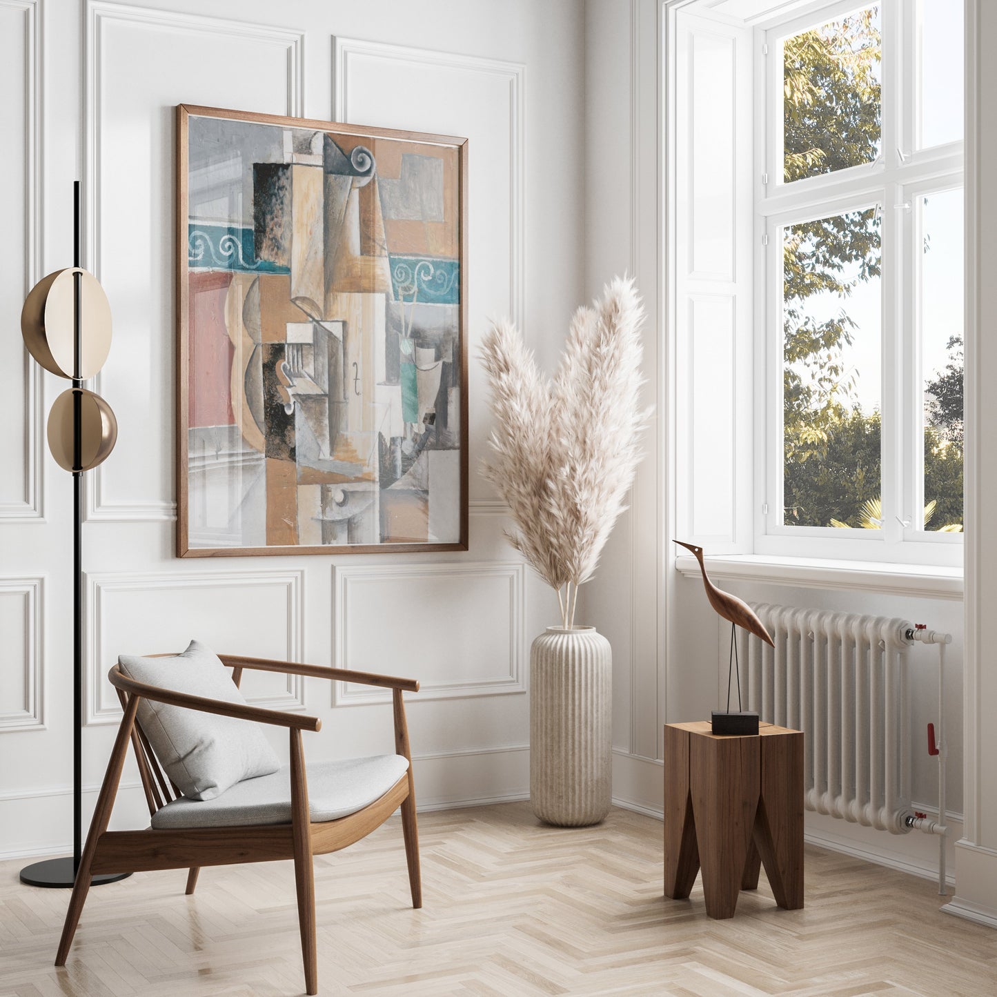 Premium Poster of Abstract Geometric Art with Unique Patterns Posters