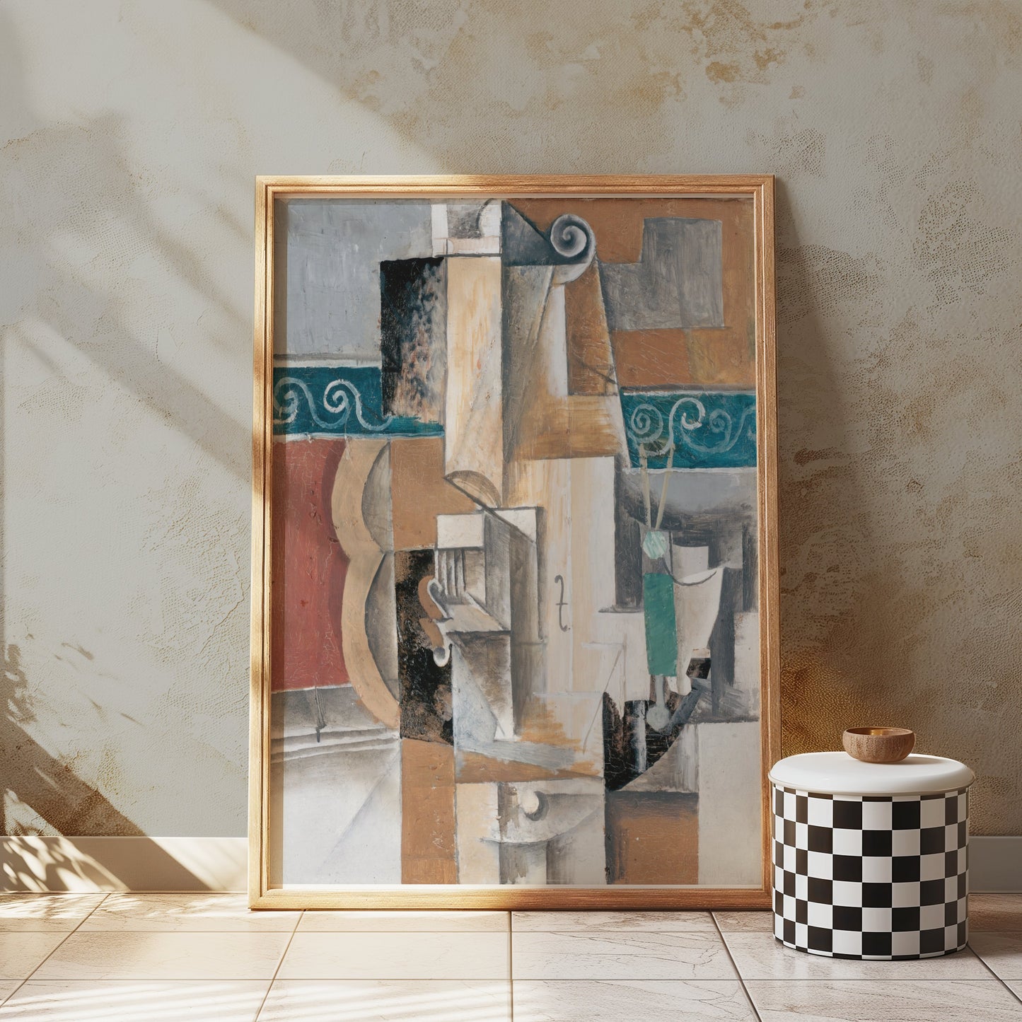 Premium Poster of Abstract Geometric Art with Unique Patterns Posters