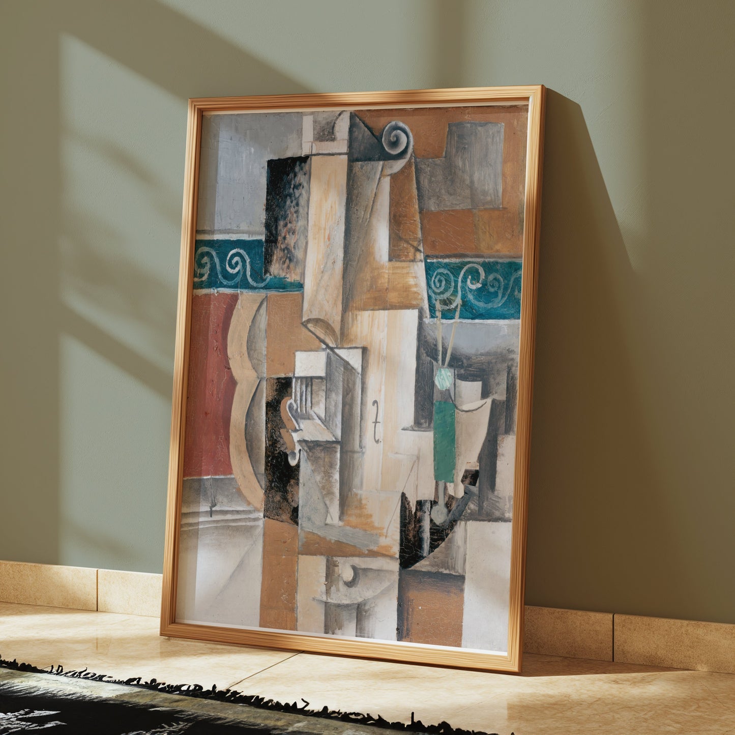 Premium Poster of Abstract Geometric Art with Unique Patterns Posters