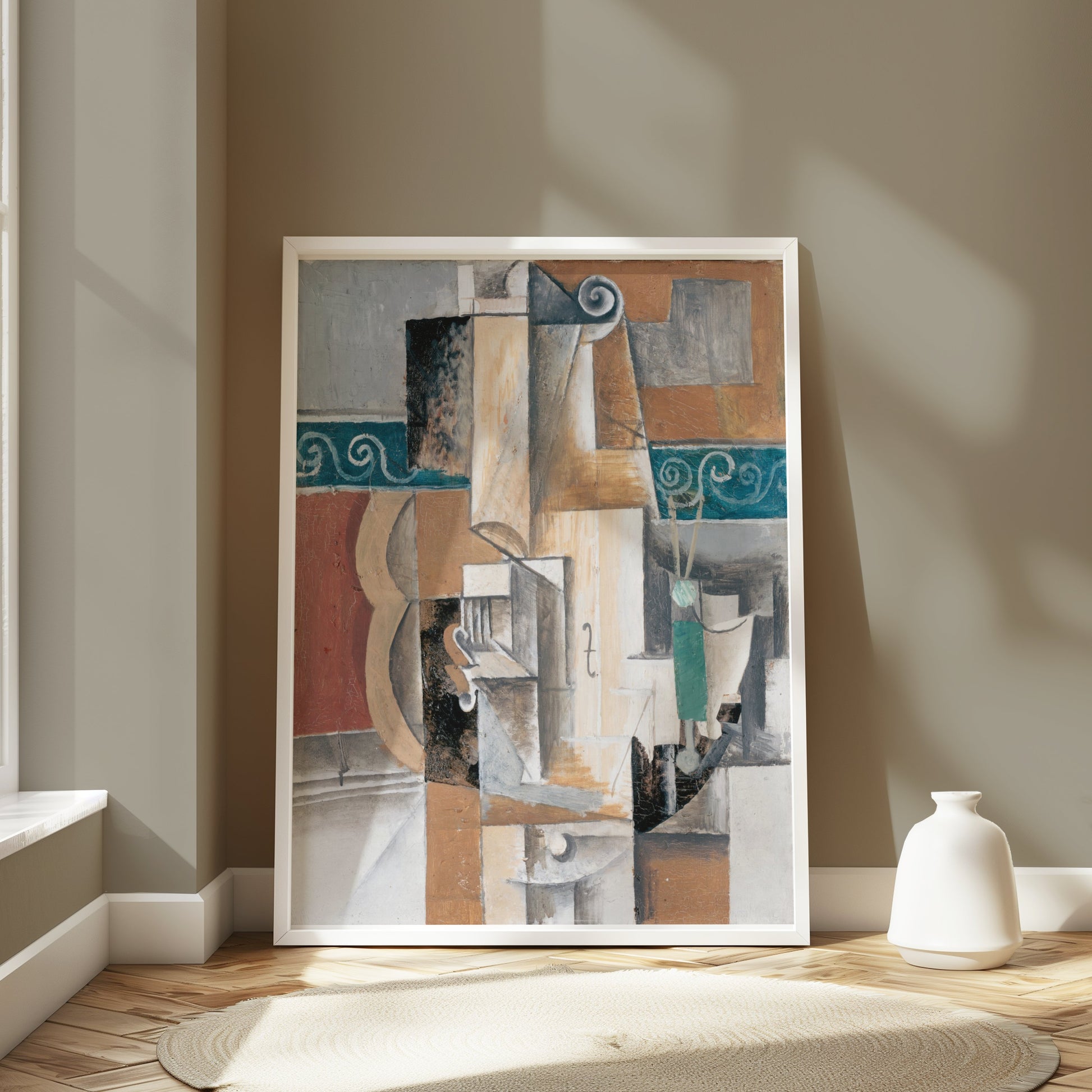 Premium Poster of Abstract Geometric Art with Unique Patterns Posters