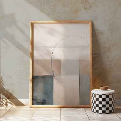 Premium Poster of Abstract Geometric Modern Art Wall Hanging Posters