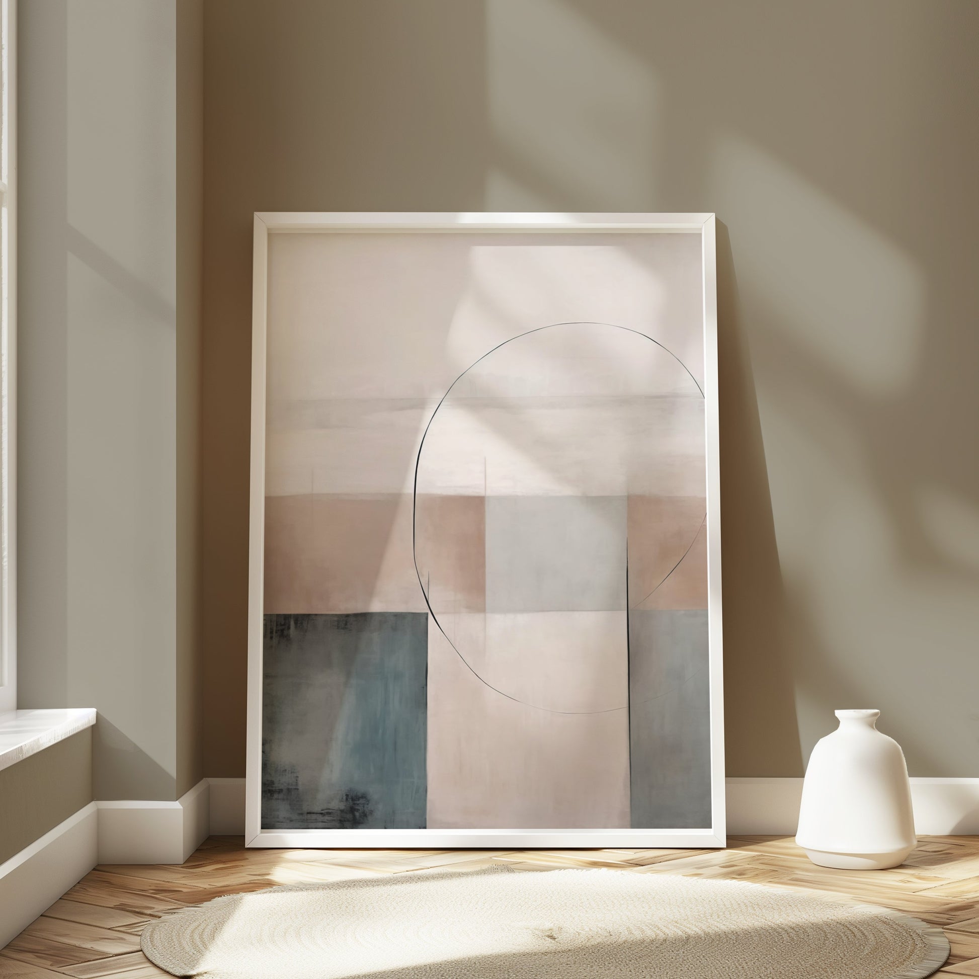 Premium Poster of Abstract Geometric Modern Art Wall Hanging Posters