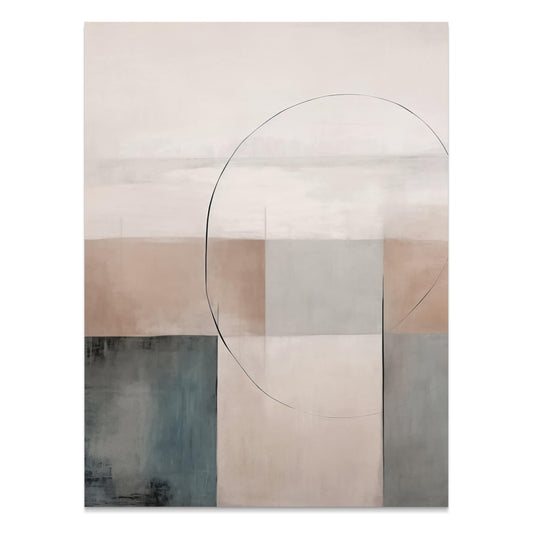 Premium Poster of Abstract Geometric Modern Art Wall Hanging Posters