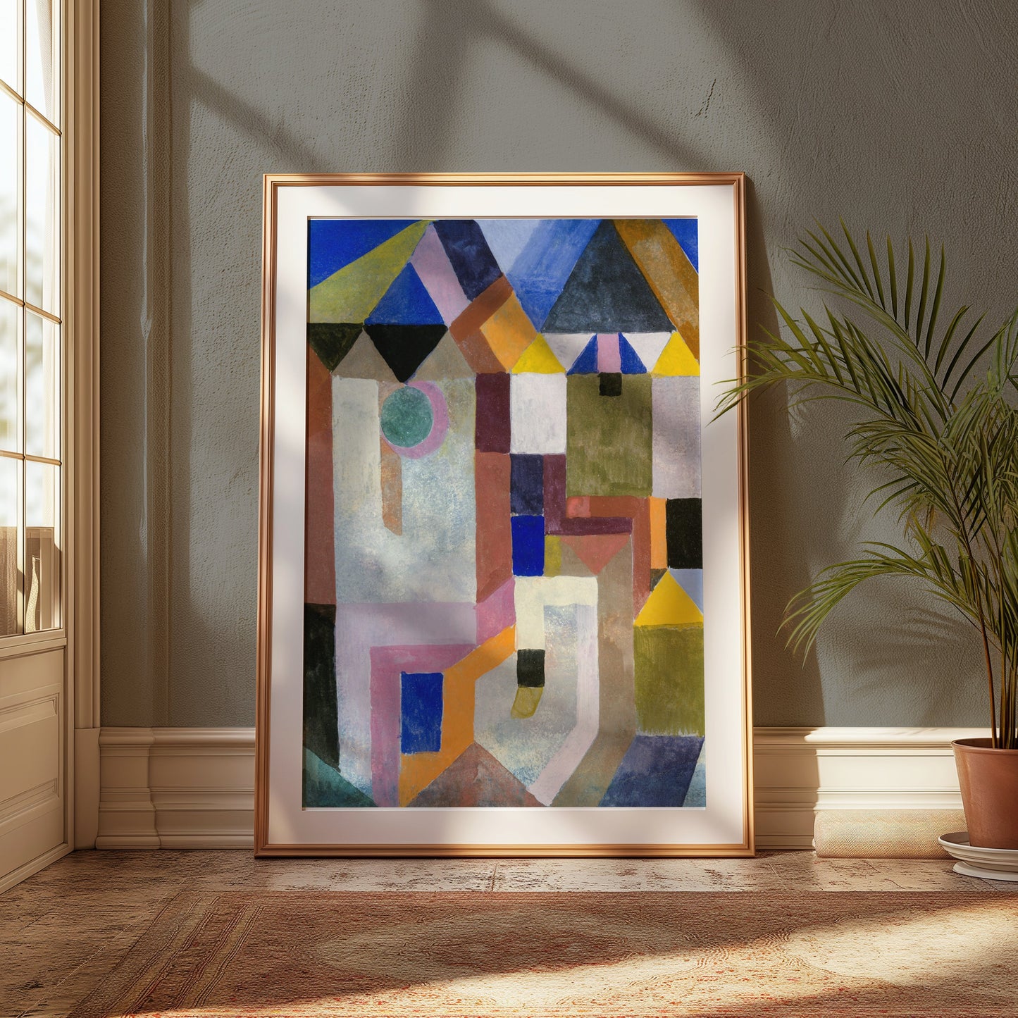 Premium Poster of Abstract Geometric Shapes Colorful Art Prints Posters