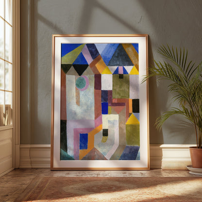 Premium Poster of Abstract Geometric Shapes Colorful Art Prints Posters