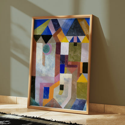 Premium Poster of Abstract Geometric Shapes Colorful Art Prints Posters