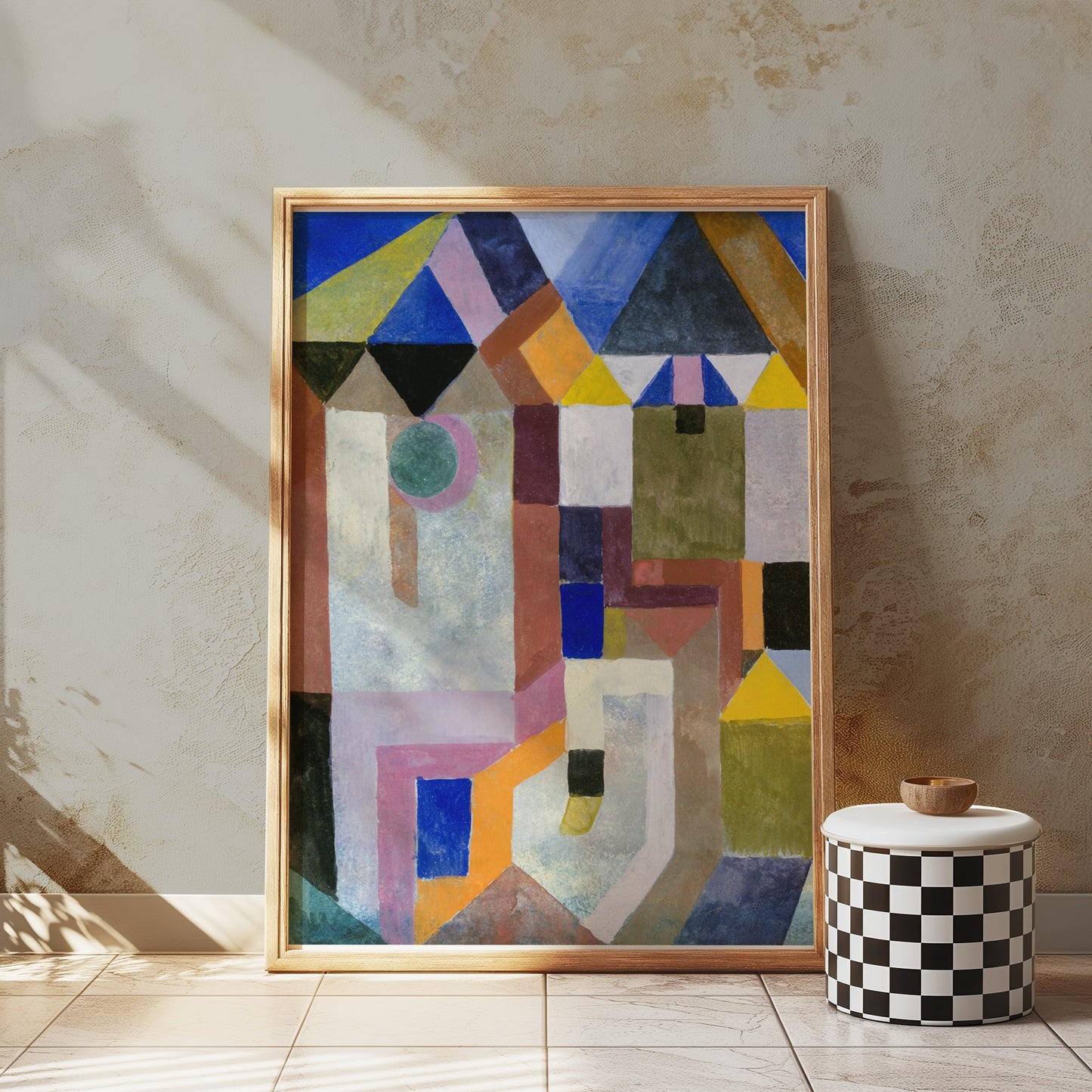 Premium Poster of Abstract Geometric Shapes Colorful Art Prints Posters
