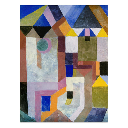 Premium Poster of Abstract Geometric Shapes Colorful Art Prints Posters
