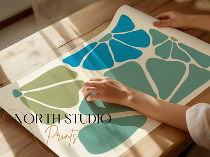 Premium Poster of Abstract Geometric Shapes Minimalist Posters