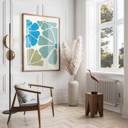 Premium Poster of Abstract Geometric Shapes Minimalist Posters
