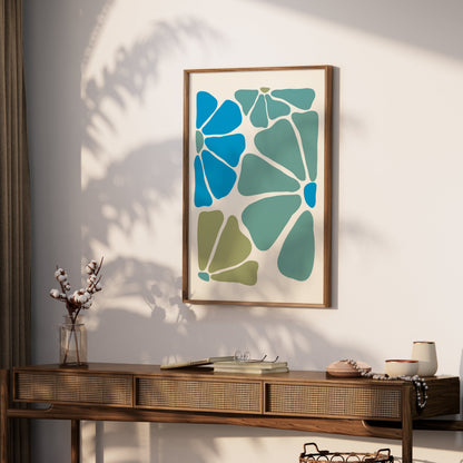 Premium Poster of Abstract Geometric Shapes Minimalist Posters