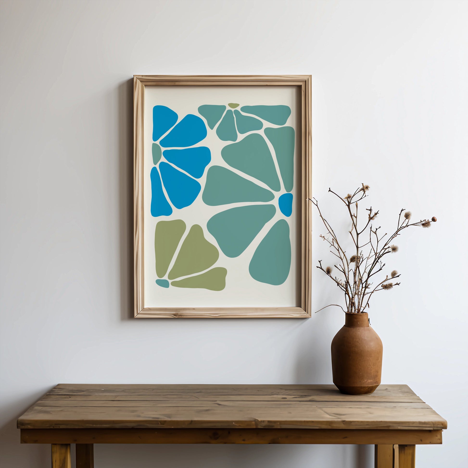 Premium Poster of Abstract Geometric Shapes Minimalist Posters
