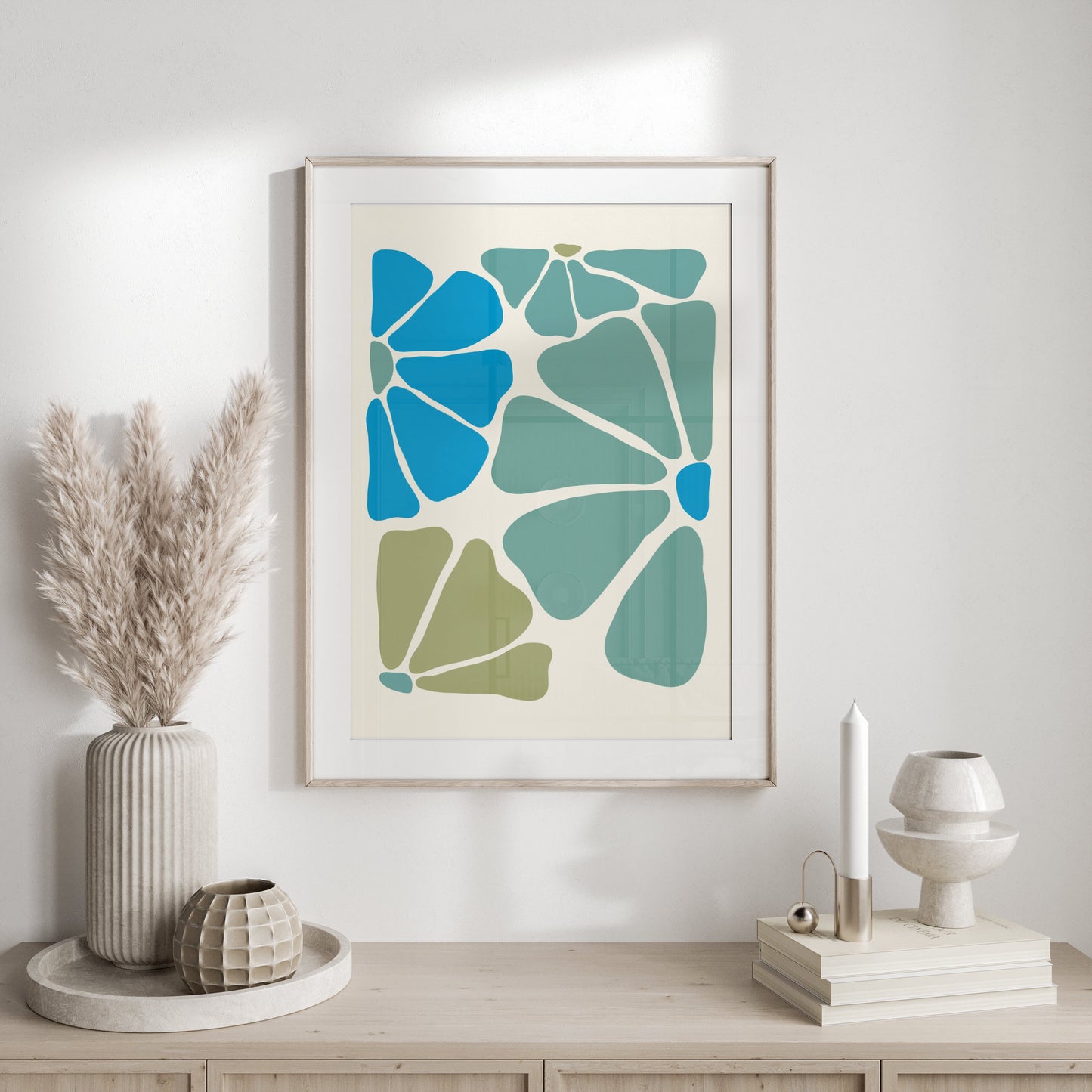 Premium Poster of Abstract Geometric Shapes Minimalist Posters
