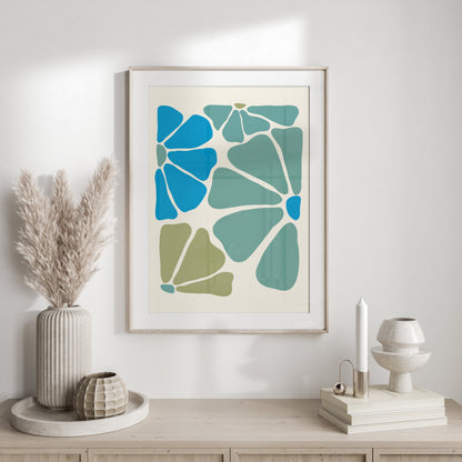 Premium Poster of Abstract Geometric Shapes Minimalist Posters