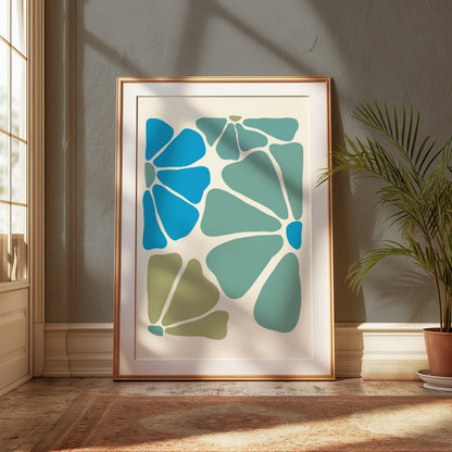 Premium Poster of Abstract Geometric Shapes Minimalist Posters