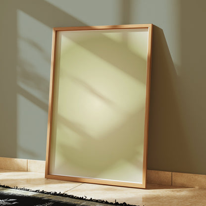 Premium Poster of Abstract Green Gradient Art Circular Pattern Posters