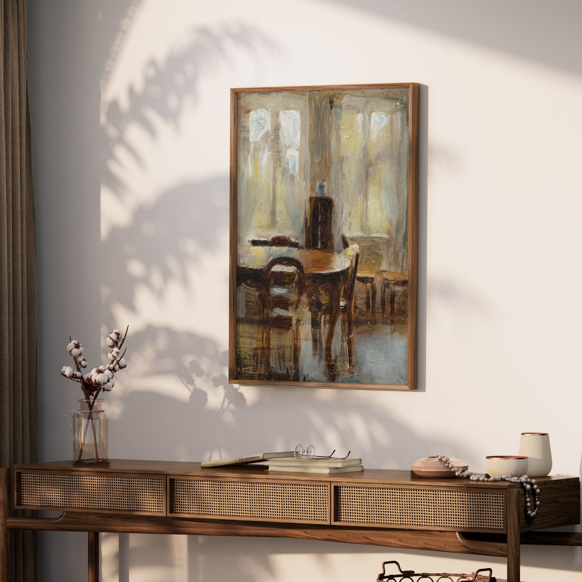 Premium Poster of Abstract Impressionist Room Scene Art Posters