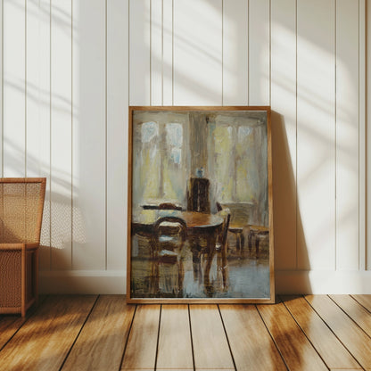 Premium Poster of Abstract Impressionist Room Scene Art Posters