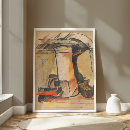 Premium Poster of Abstract Industrial Vintage Art Aesthetic Posters