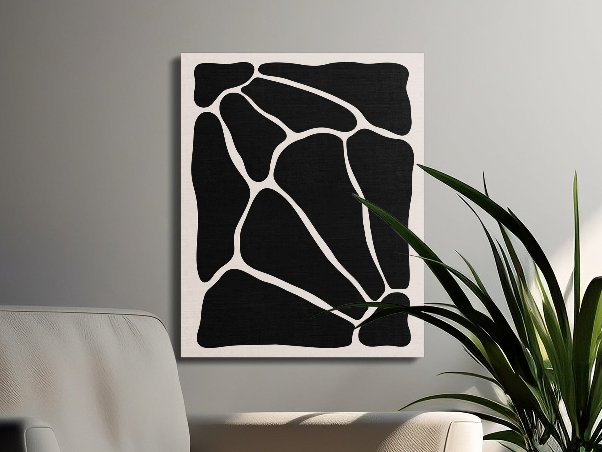 Premium Poster of Abstract Intricate Design Floral Wall Art Canvas Wraps