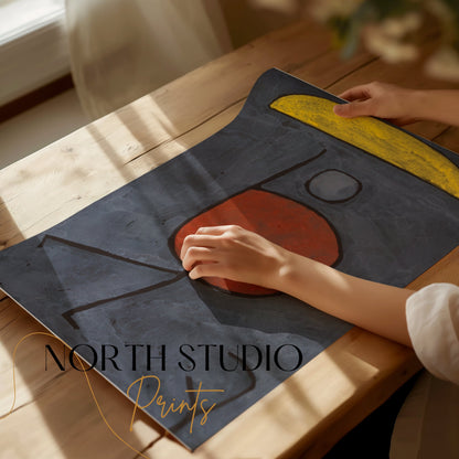 Premium Poster of Abstract Minimalist Human Figure Art Print Posters